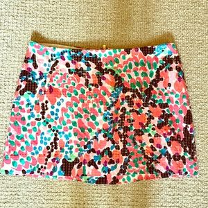 Lilly Pulitzer sequin miniskirt